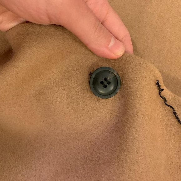 NWT Kooples tan wool coat xs - Picture 13 of 15